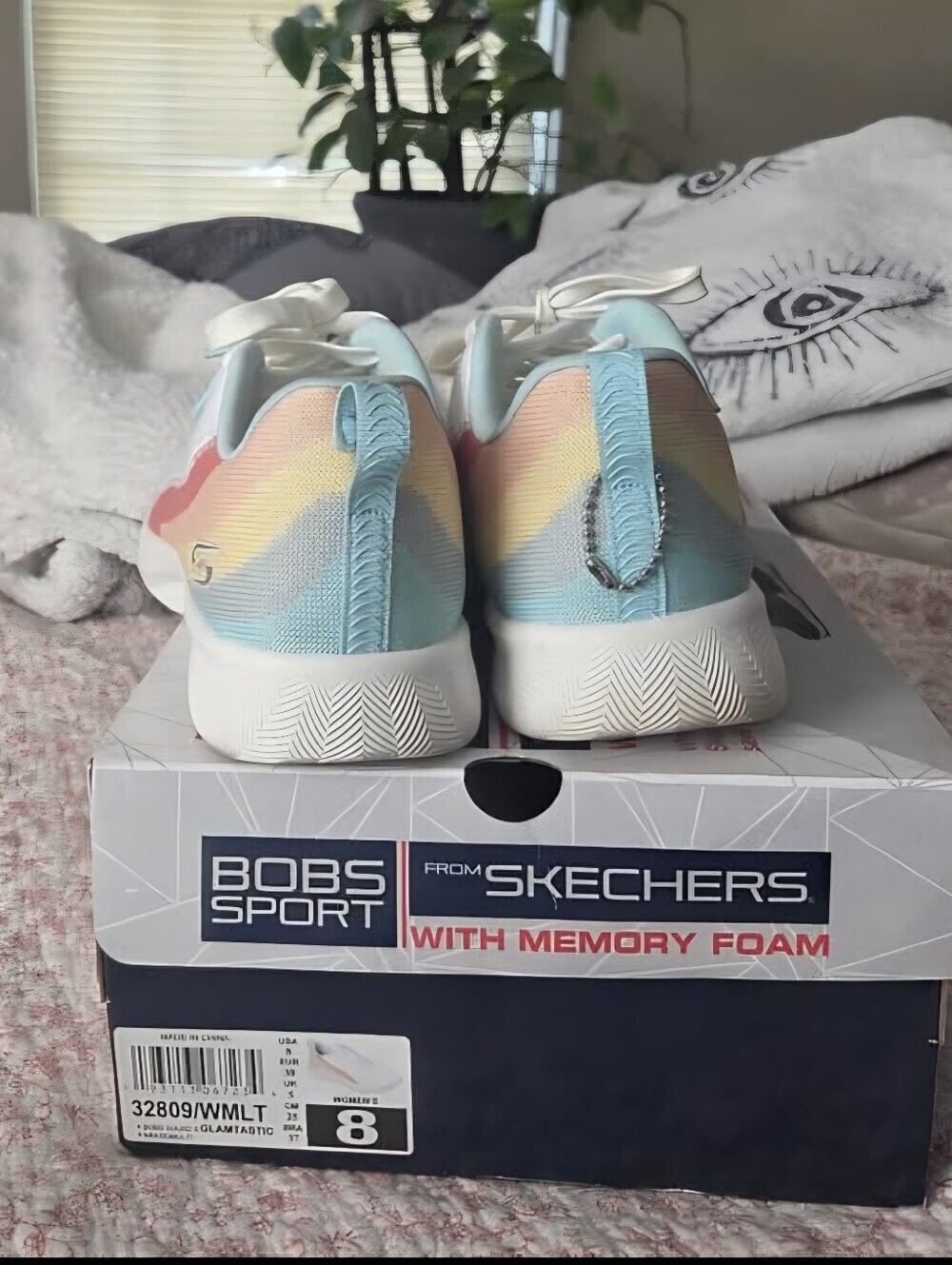Skechers Bobs Sports Memory Foam Sneakers Women's Size 8. - Picture 5 of 9